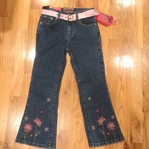 4/$10 GIRLS Z CAVARICCI JEANS ADJUSTABLE WAISTBAND